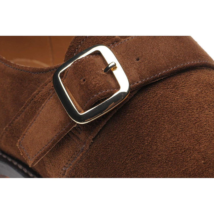 Brown Suede Oakley Monk Straps