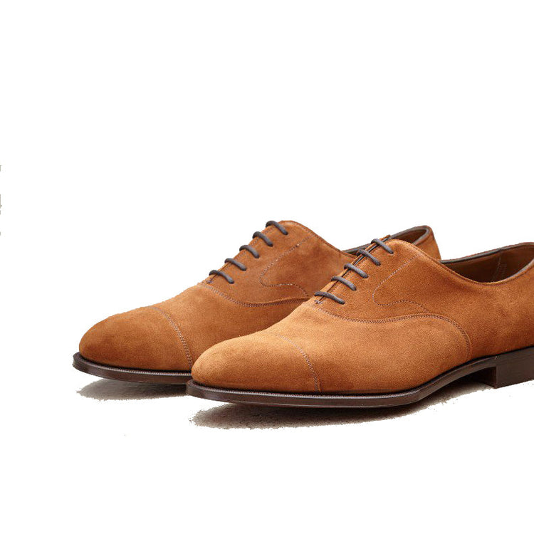 Tan Suede Ruxley Oxfords