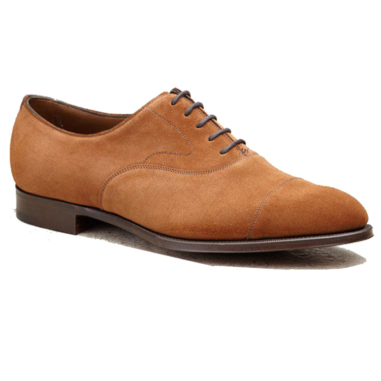 Tan Suede Ruxley Oxfords
