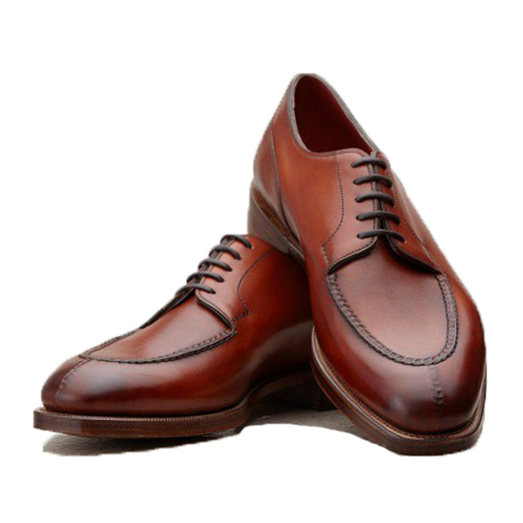 Fire Tan Leather Hamlet Derby Shoes