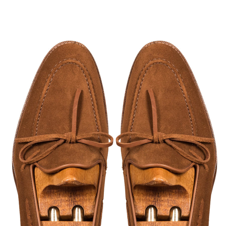 Tan Suede Yukon Loafers