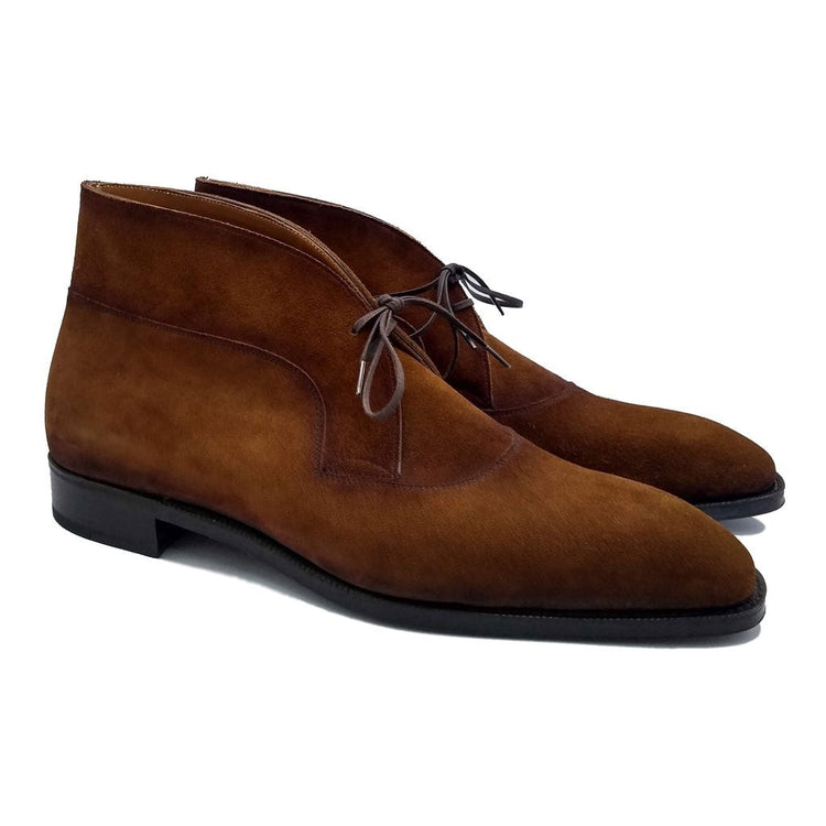 Brown Suede Corowa Chelsea Boots