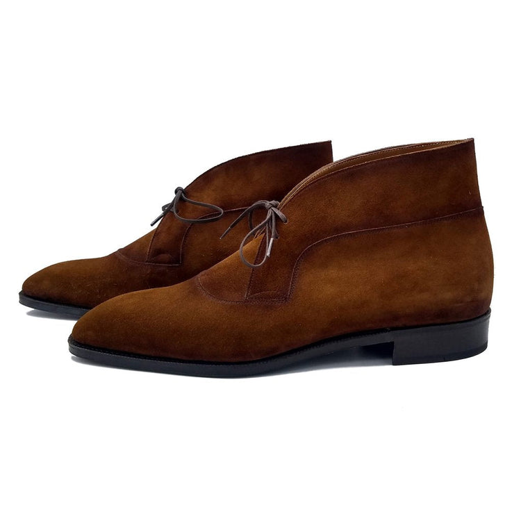 Brown Suede Corowa Chelsea Boots