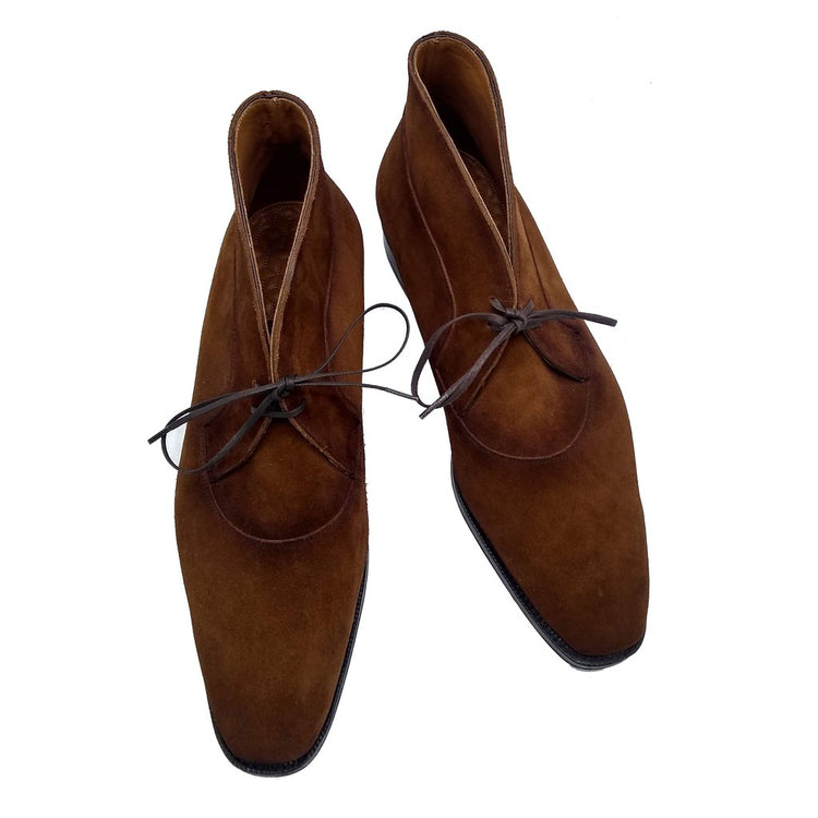 Brown Suede Corowa Chelsea Boots