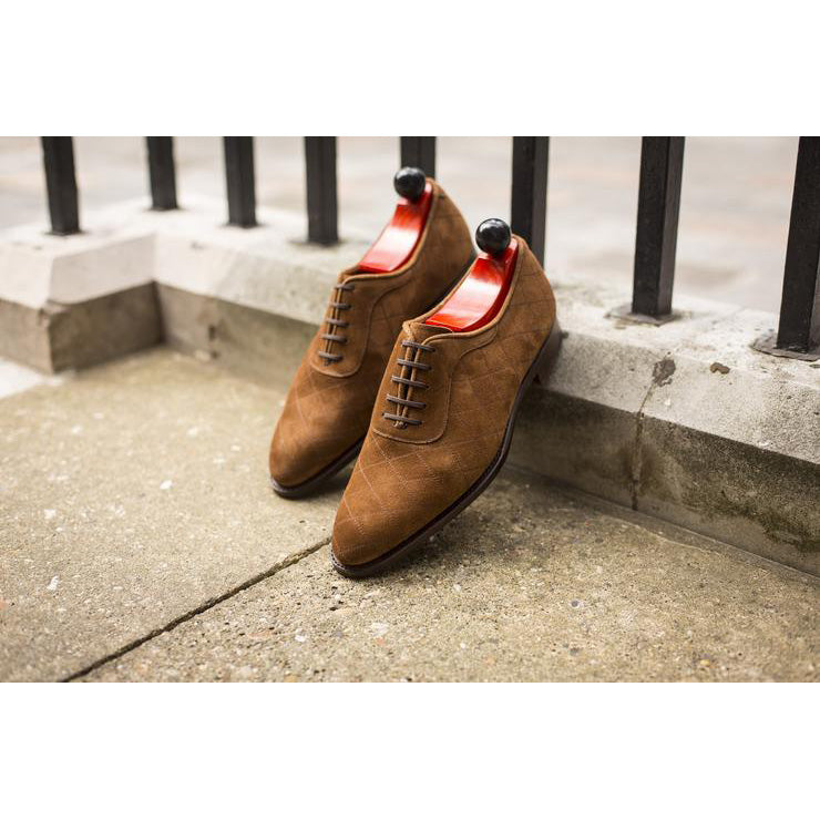 Tan Suede Copnor Oxfords